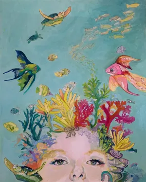 Original Oil Painting - ‘ Not called fishies’ - SOLD