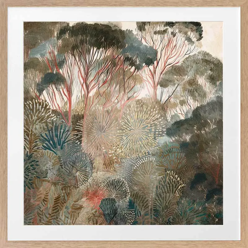 Outback Canopy II Framed Art Print