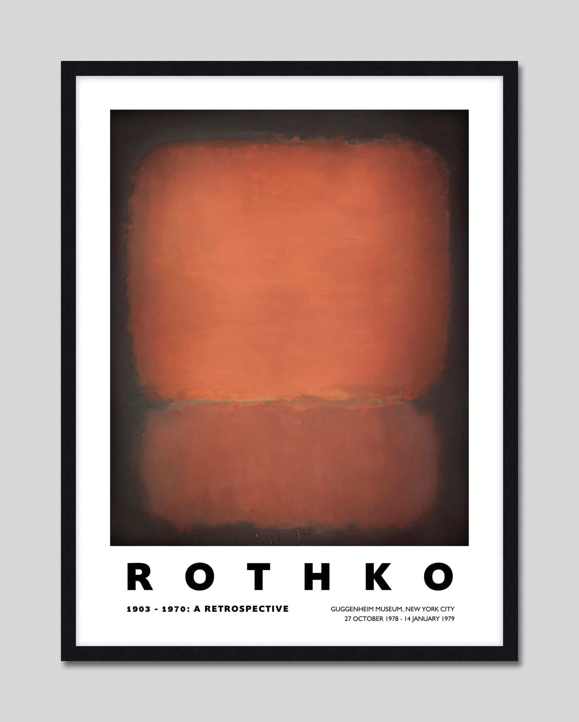 Rothko Guggenheim NYC 1978 No.10