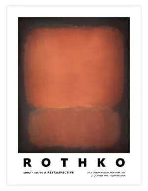 Rothko Guggenheim NYC 1978 No.10