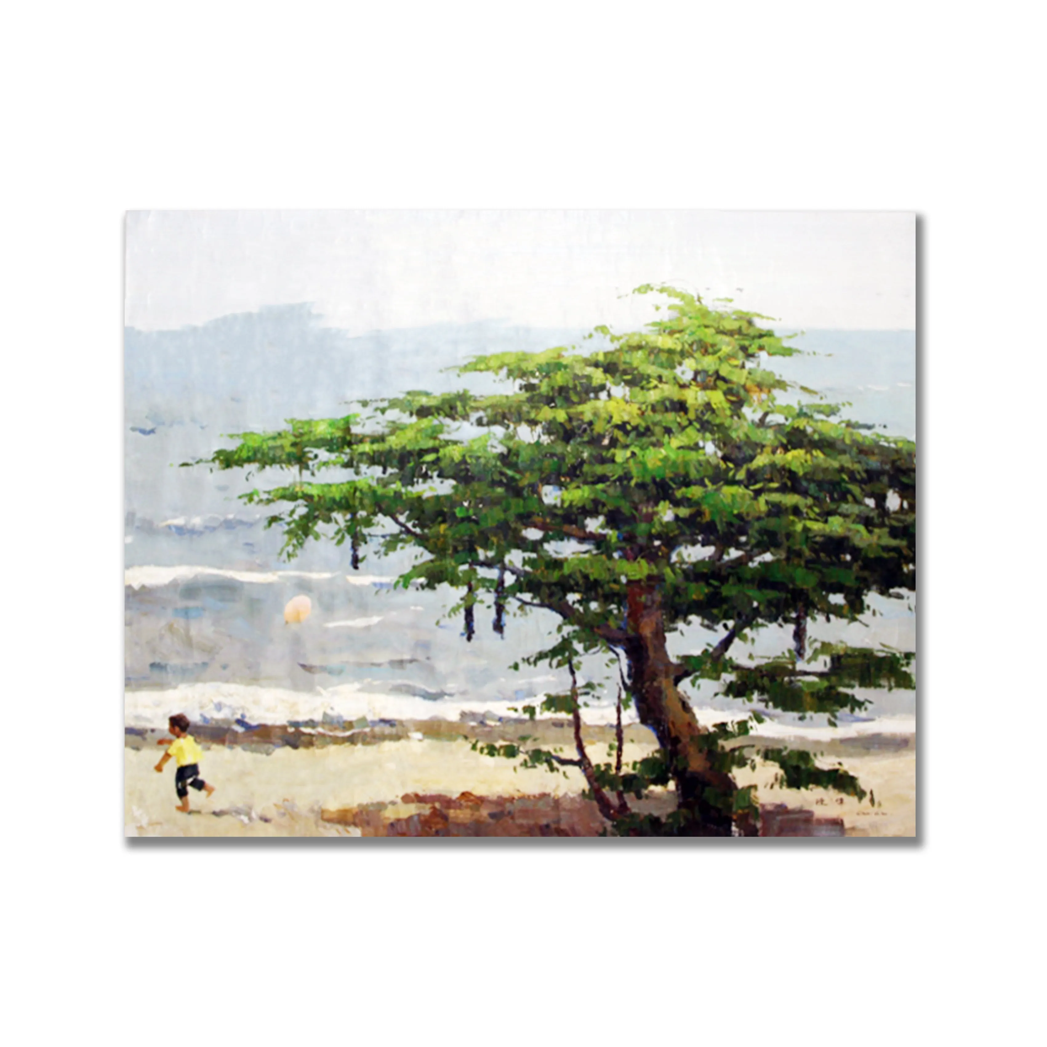 Seaside Landscape Painting