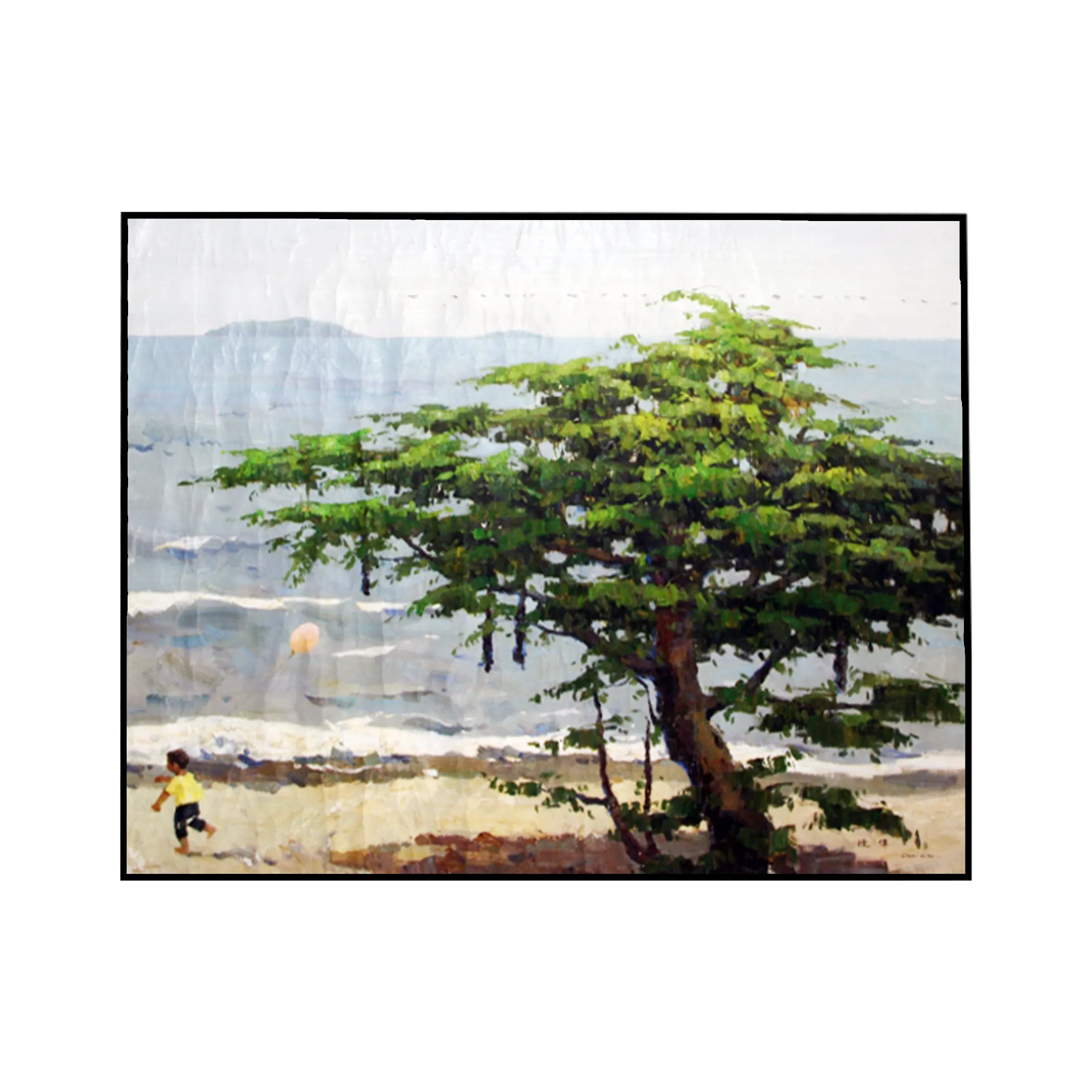 Seaside Landscape Painting