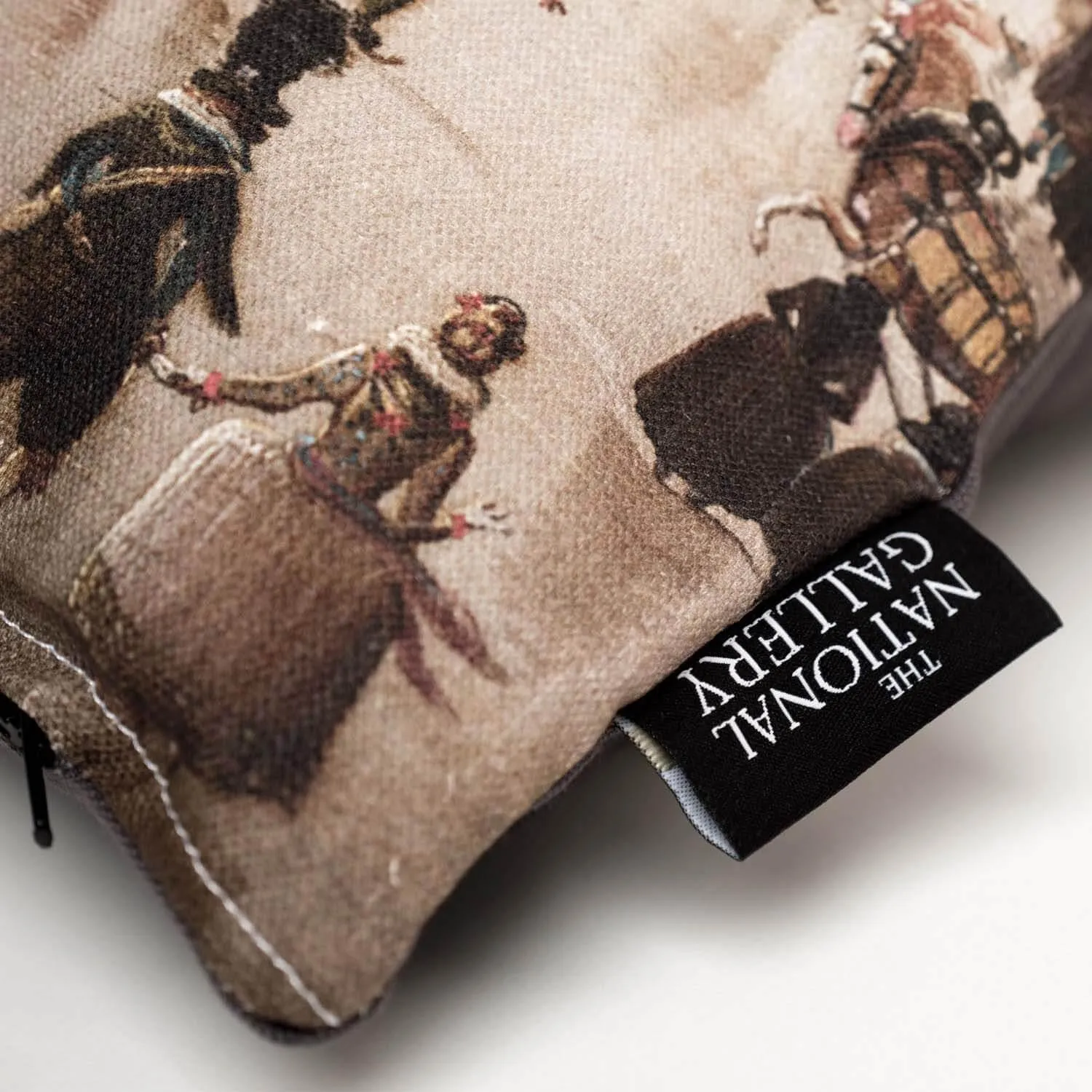 The Burlington House Cartoon - Leonardo da Vinci - National Gallery Cushion