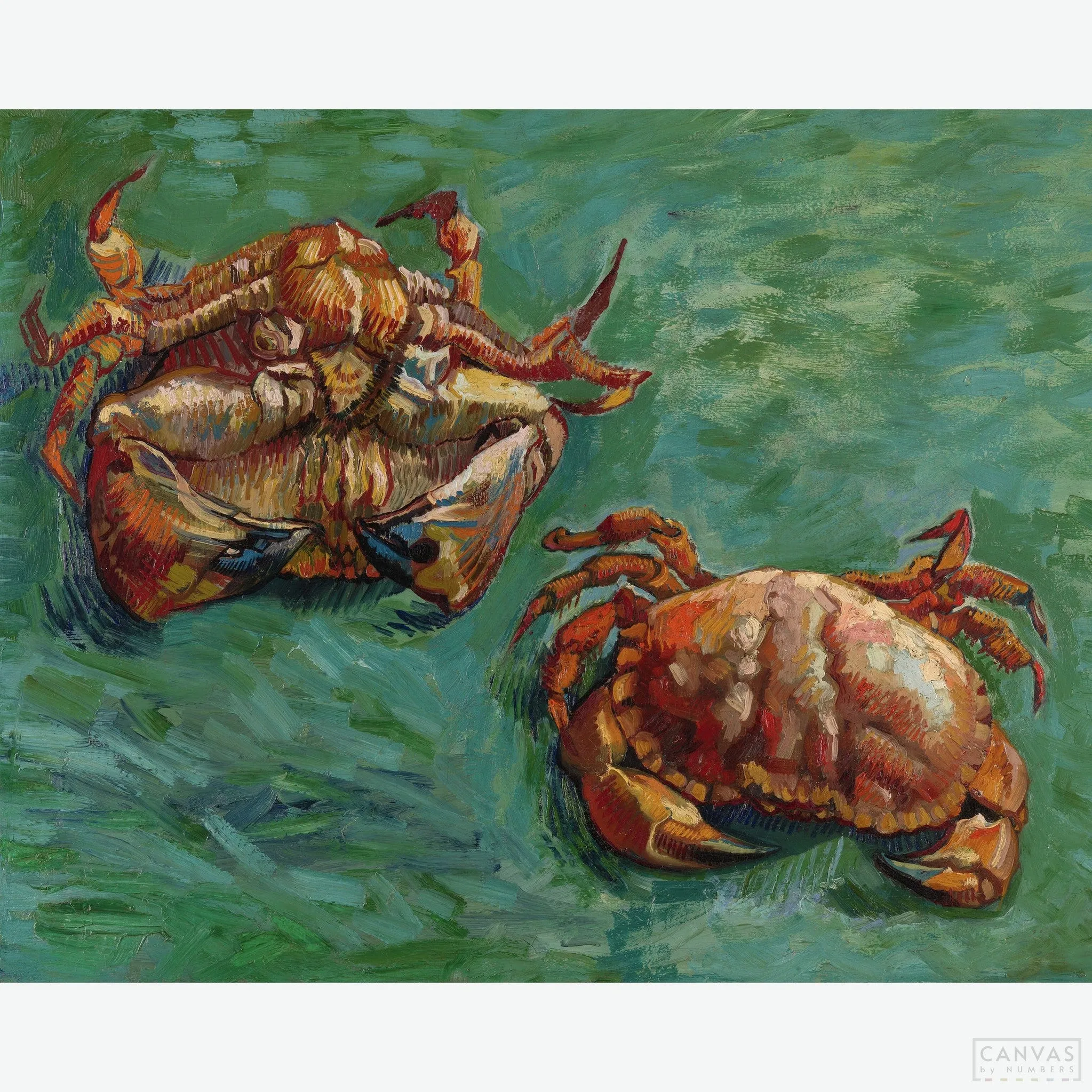 Two Crabs - Diamond Painting