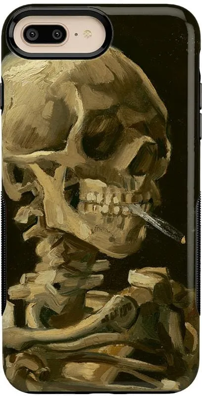 Van Gogh | Head of a Skeleton with a Burning Cigarette Phone Case