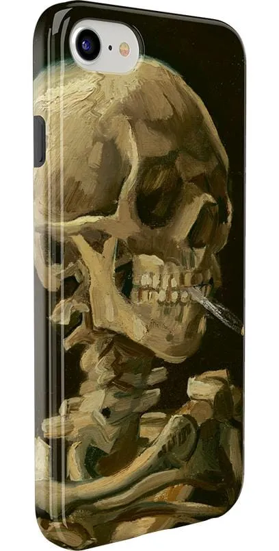 Van Gogh | Head of a Skeleton with a Burning Cigarette Phone Case