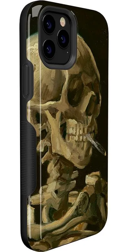 Van Gogh | Head of a Skeleton with a Burning Cigarette Phone Case