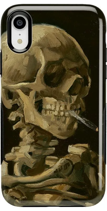 Van Gogh | Head of a Skeleton with a Burning Cigarette Phone Case