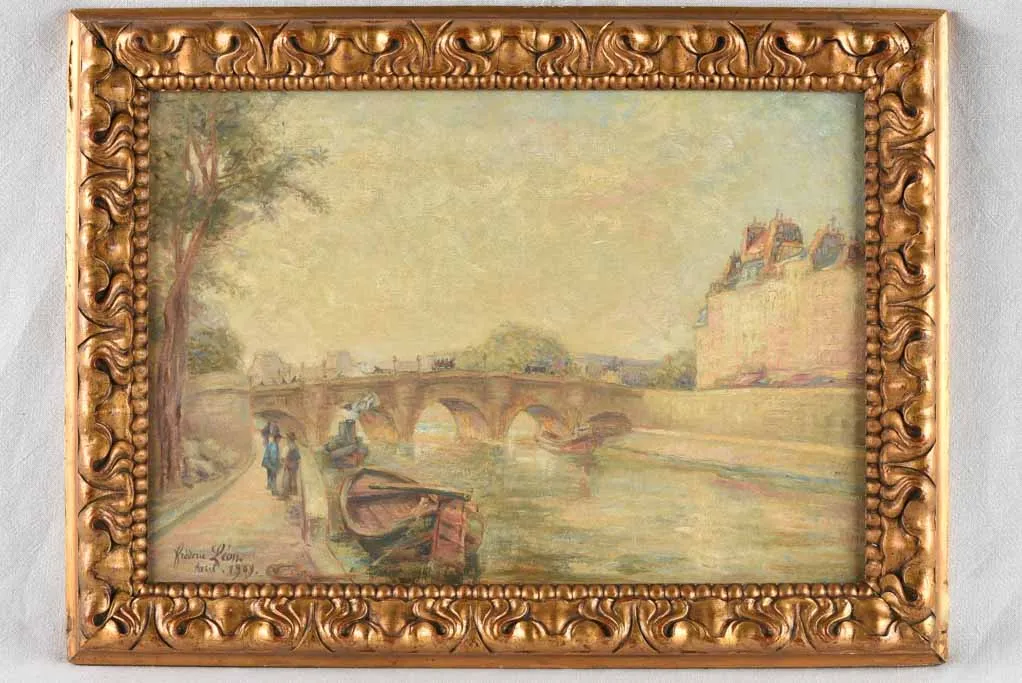 View of Paris F. Leon April 1909 - 22½" x 30¾"