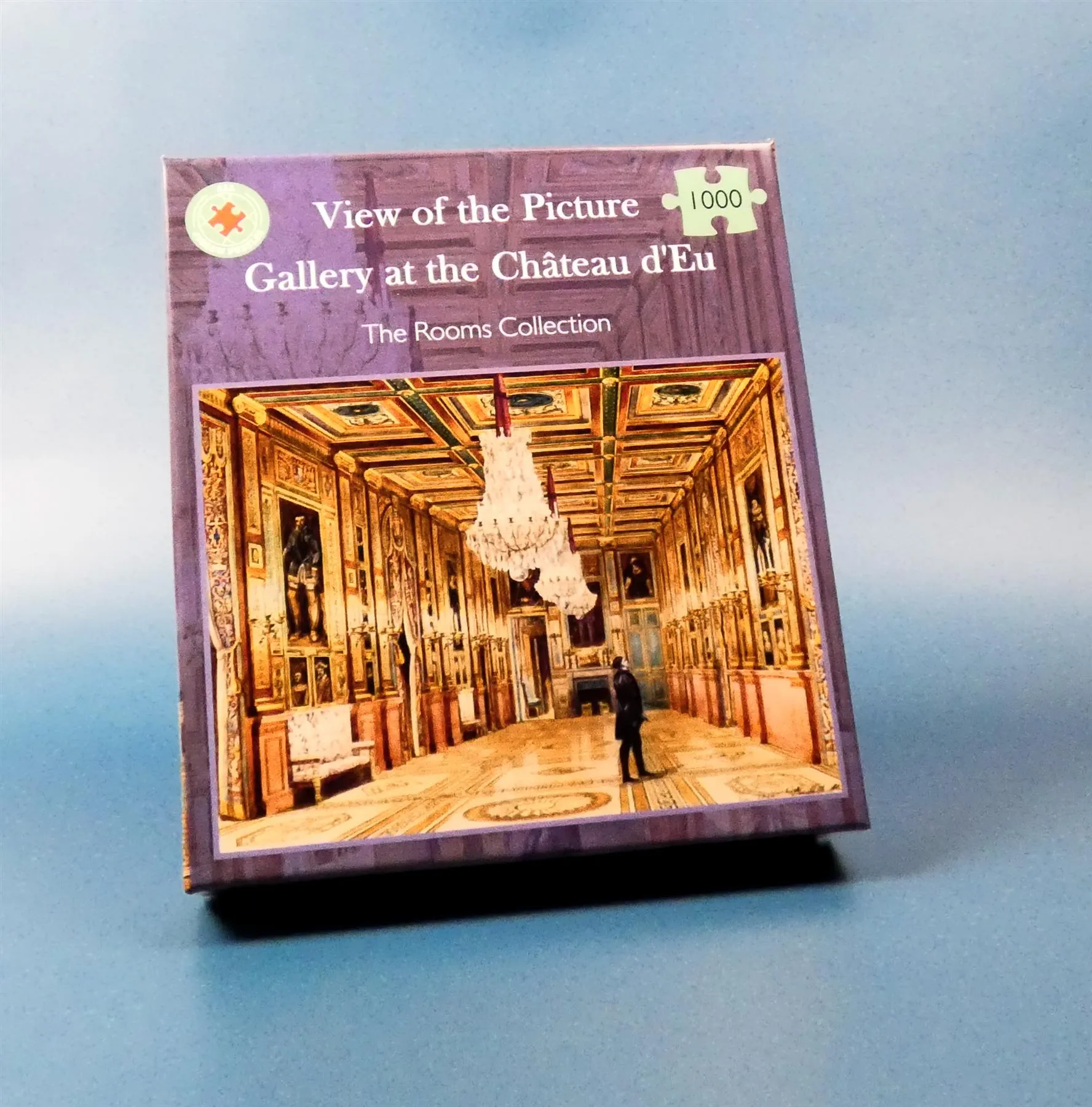 View of the Picture Gallery at the Château d'Eu 1000 piece jigsaw