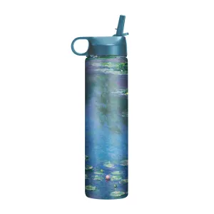 Water Bottle 24oz - Monet "Water Lilies"