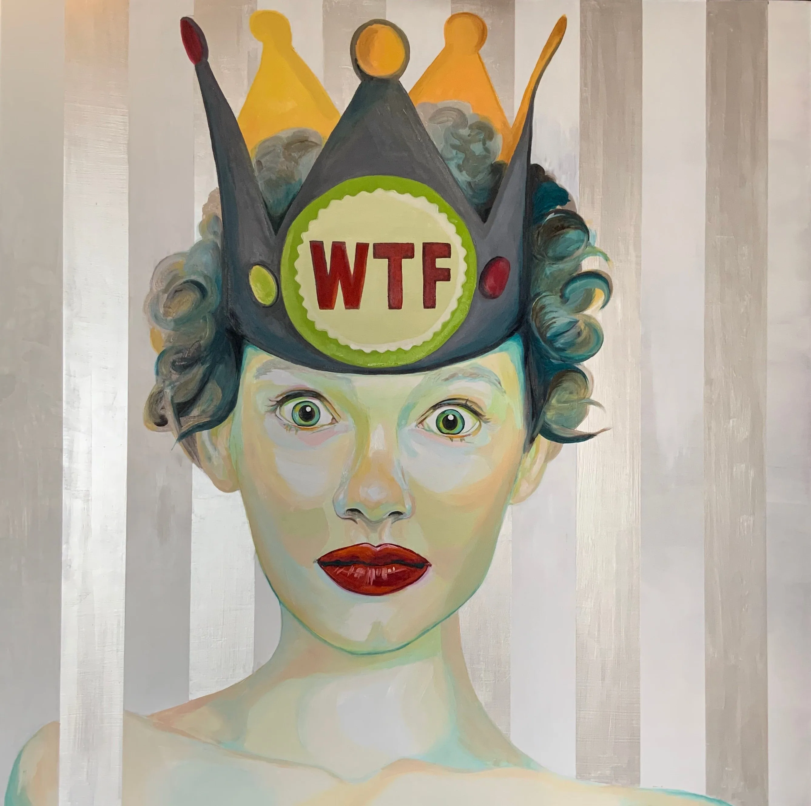 ‘WTF’ - original Oil Painting - SOLD